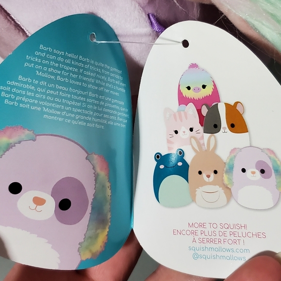 8" Barb squishmallow - Picture 4 of 4